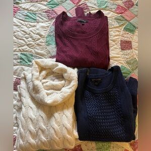 Banana republic sweater lot - S & M